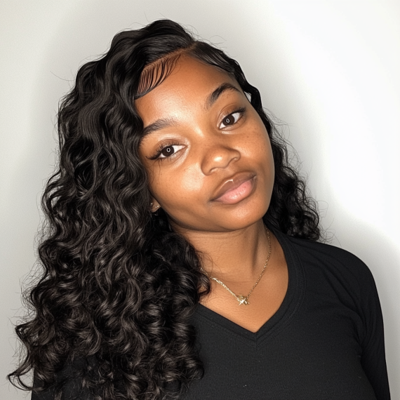 Best Quick Weave Hairstyles for Black Women 2024 - Wet and Wavy Quick Weave Hairstyle.png